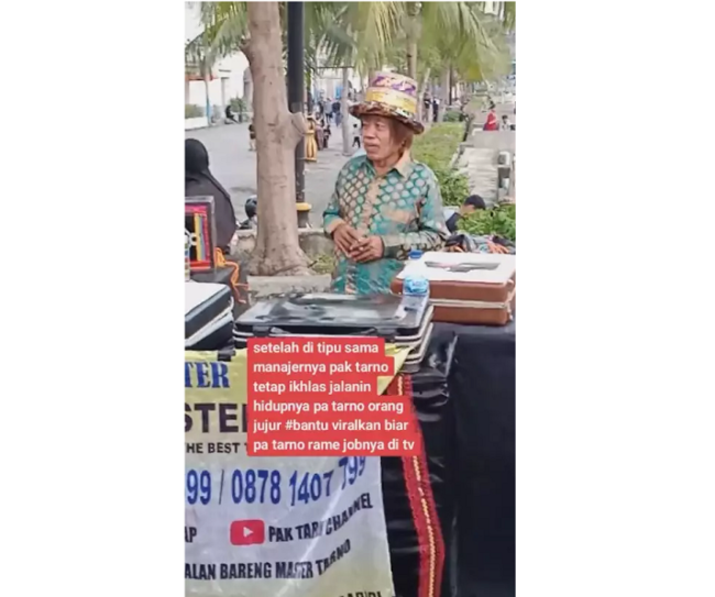 Pak Tarno Pesulap Jalanan
