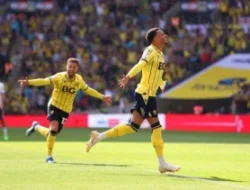 Klub Milik Ketum PSSI Oxford United Promosi ke Divisi Utama Championship Inggris