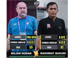 Psywar Ditebar Coach RB dan Bojan Jelang Final Leg Dua Madura United Vs Persib