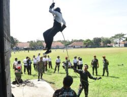 Sebanyak 37 Siswa Diklat Saka Dirgantara Lanud Husein Melaksanakan Latihan Lapangan