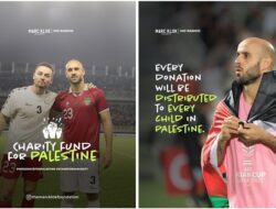 Marc Klok Salurkan Bantuan untuk Palestina