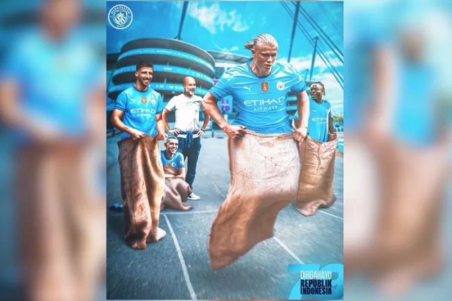 Manchester City Balap Karung