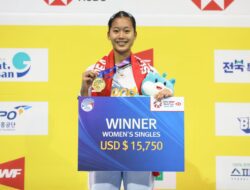Putri KW Juara Korea Master 2024, Dejan Gloria Tidak Maksimal