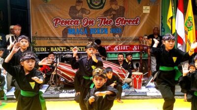 Gelar Penca on The Street, AMS Buktikan Kepeduliannya Terhadap Silat