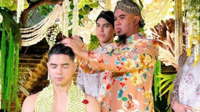 Keluarga Ahmad Dhani Gelar Acara Siraman, Warganet Salfok Hal Ini