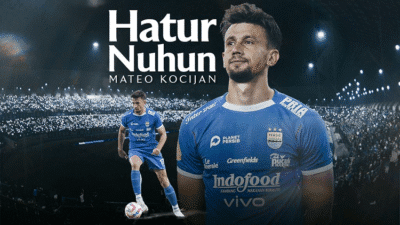 Mateo Kocijan : Satu Gelar Seribu Kenangan dalam Semusim di Persib