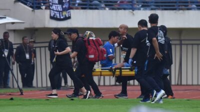 Dua Ruas Tulang Rusuk Sebelah Kiri Jupe Patah, di Laga Kontra Port FC