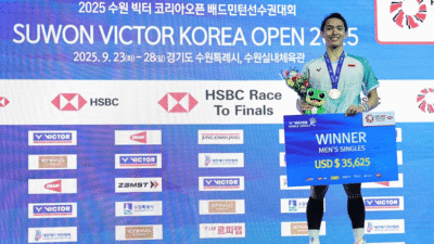 Fajar/Fikri Kalah! Jojo Bawa Pulang Gelar Juara Korea Open 2025