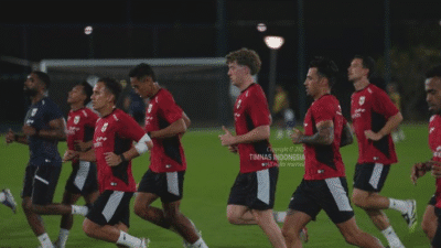 Fisik Baik Mentalitas Solid, Timnas Indonesia Siap Memberikan Perlawanan Sengit