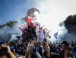 Cerita Petugas Dishub dan Polisi Selamatkan Anak Hilang di Pawai Juara Panca Takhta