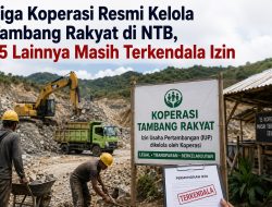 Tiga Koperasi Resmi Kelola Tambang Rakyat di NTB, 15 Lainnya Masih Terkendala Izin