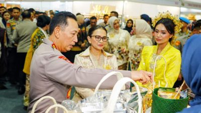 Kapolri Hadiri Bazar Kreasi Bhayangkari Nusantara 2026, Perkuat Pemberdayaan UMKM dan Budaya Lokal
