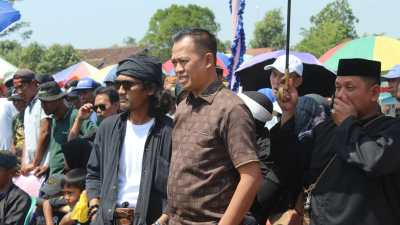 Kang HJA Sapa Warga Berbasis Budaya Lewat Seni Ketangkasan Domba Garut